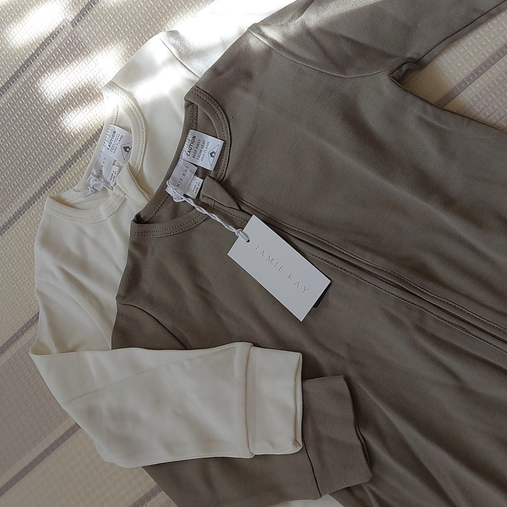 NWT Jamie Kay Zip Onepiece Pajama Bundle